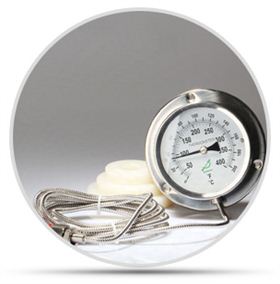 壓力式溫度計探頭怎么定制？