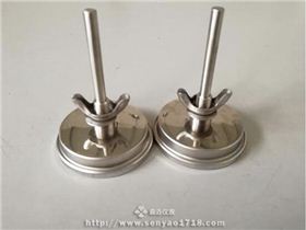 如何安裝帶蝶形螺母雙金屬溫度計(jì)？