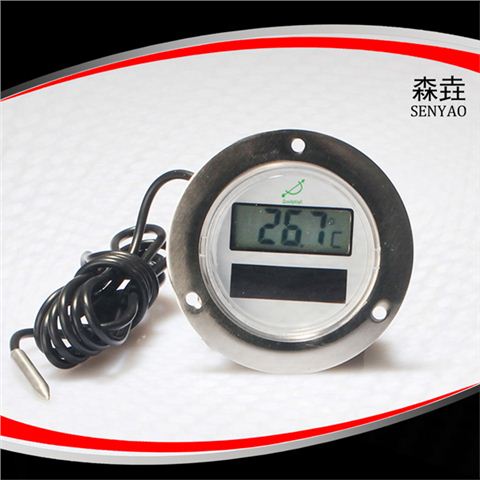 前法蘭太陽(yáng)能電子溫度計(jì)