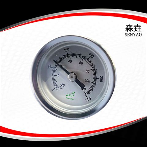 40mm壓邊軸向溫度計