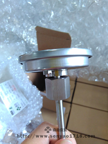 什么時候安裝雙金屬溫度計需要用內螺紋接頭？