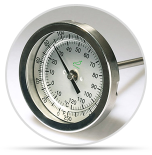 雙金屬溫度計徑向和軸向的區別