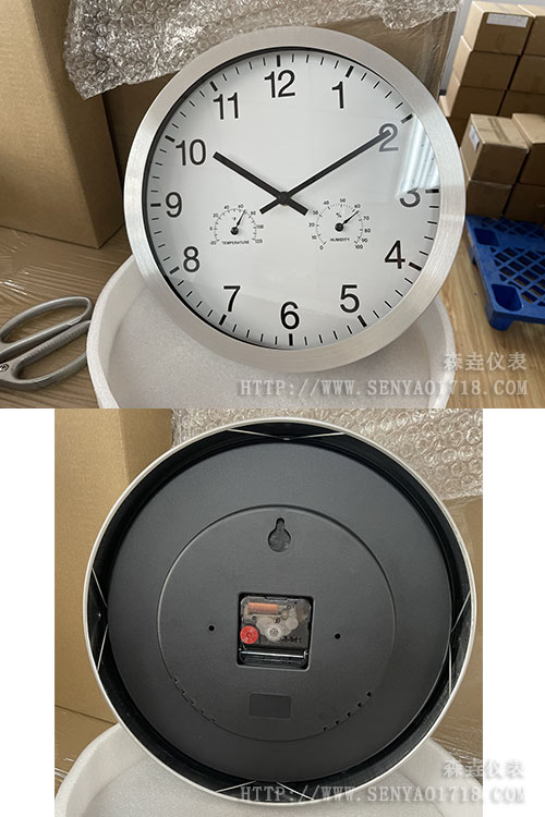 室內(nèi)溫濕度鐘，實(shí)時(shí)掌控溫度、濕度和時(shí)間