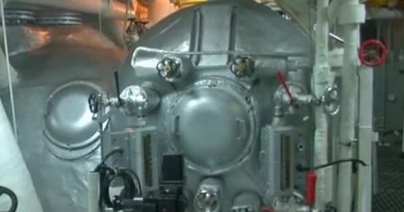 遼寧艦鍋爐溫度